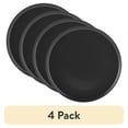thumbnail image 1 of (4 pack) Mainstays Alessandra Matte Black Stoneware Dinner Plate, 1 of 8
