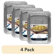 Mainstays 16.63" x 11.88" Aluminum All-Purpose Baking Pan with Lid, 1 Count