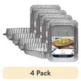 thumbnail image 1 of (4 pack) Mainstays Aluminum All-Purpose Baking Pan with Lid, 16.63" x 11.88" (1 Pack), 1 of 6
