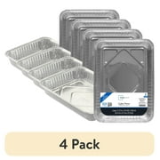 Mainstays 13" x 9" Aluminum Foil Cake Pans, 2 Count
