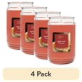 thumbnail image 1 of (4 pack) Mainstays Apple Pecan Turnover, Scented Single Wick Candle, 20 oz., 1 of 6