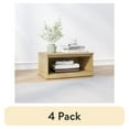 thumbnail interactive-video image 1 of (4 pack) Mainstays Ardent Open Shelf Modular Storage System, Euro Oak, 1 of 19