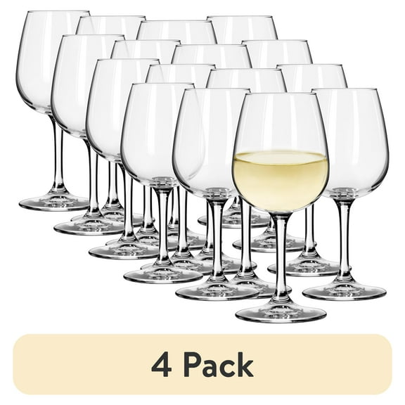 (4 pack) Mainstays Alto 12.75 oz Wine Glass for Everyday Use