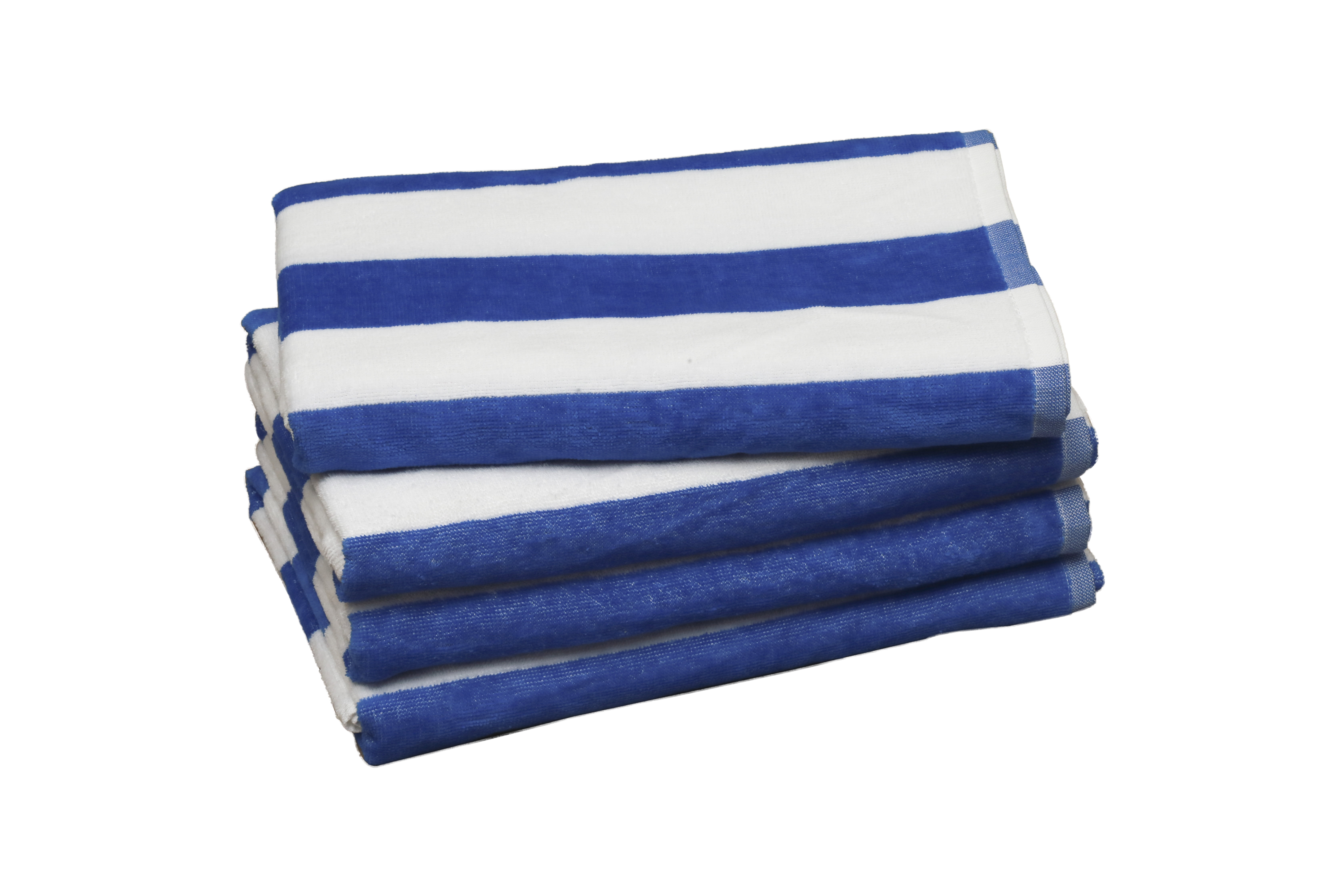 Blue white striped beach towel hotsell