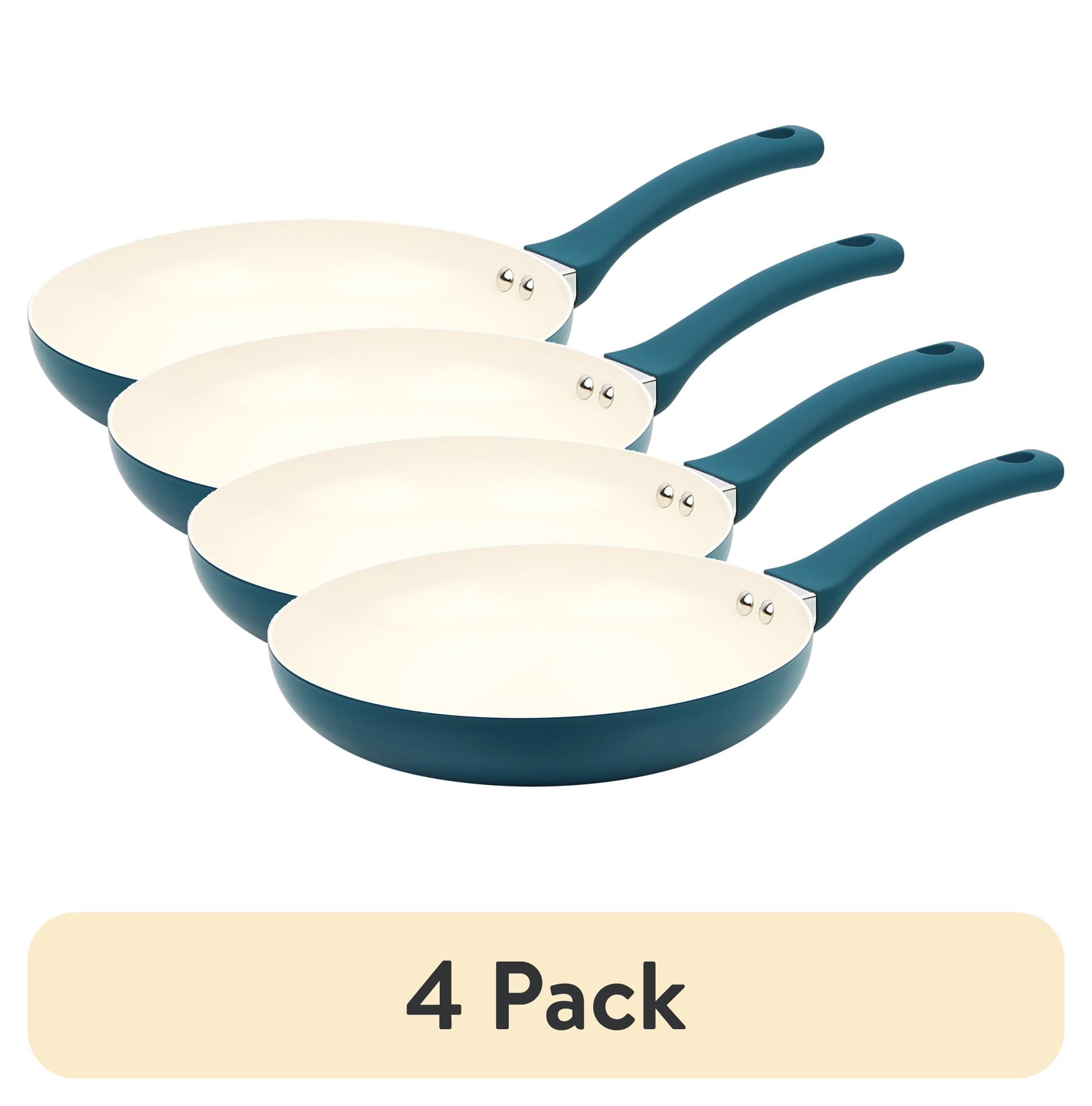 (4 pack) Mainstays Ceramic Aluminum 10 inch Frypan Corsair