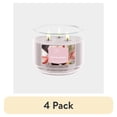 thumbnail image 1 of (4 pack) Mainstays 3-Wick Scented Glass Jar Candle, Iced Poundcake, 11.5oz., 1 of 10