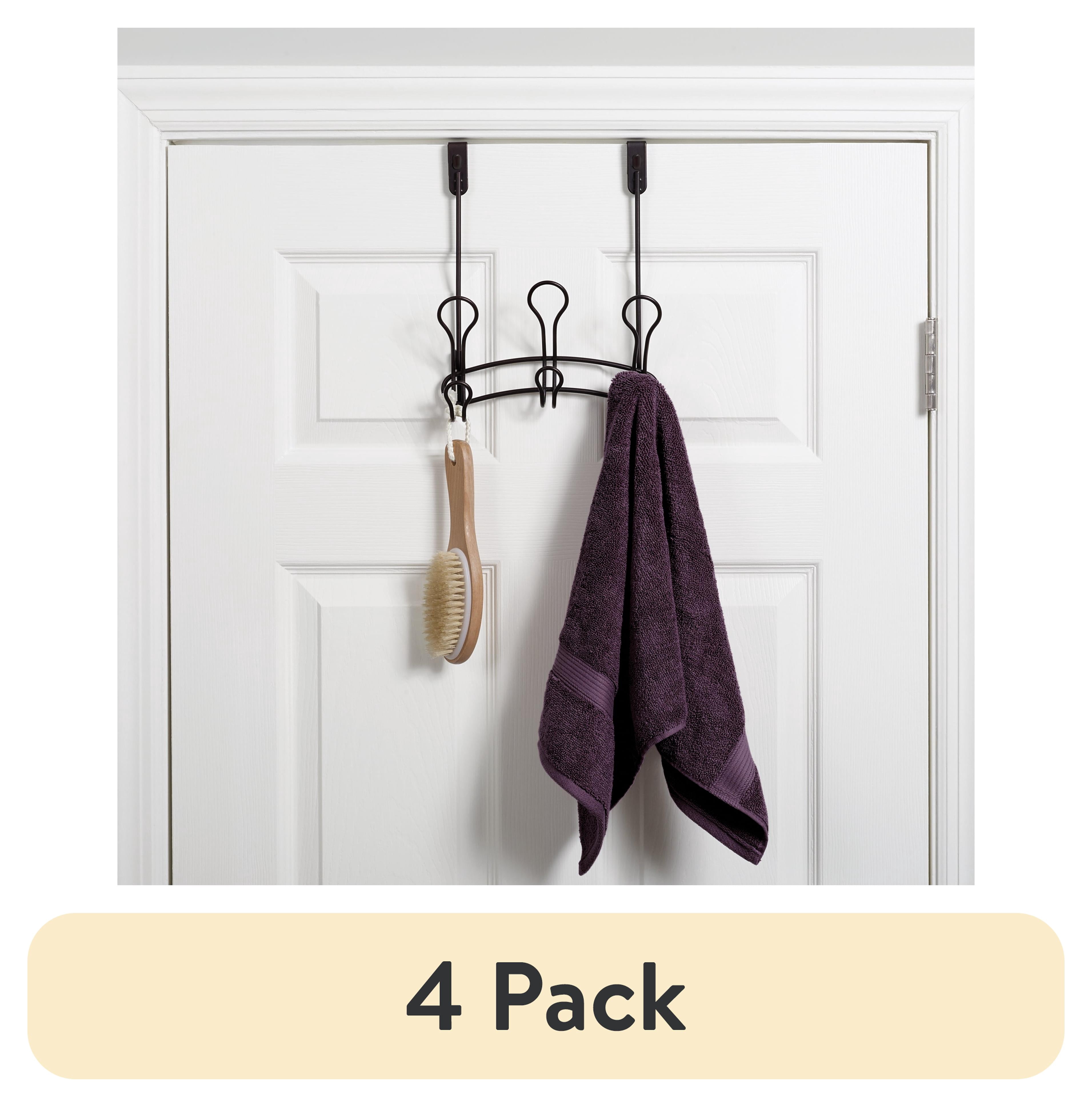 Ajaa Set Of 4 Dragonfly Hooks - Oil Rubbed Bronze Coat & Towel Hooks For Wall, Hallway & Bathroom | Decorative Storage With 10kg Load