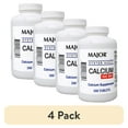 thumbnail image 1 of (4 pack) Major Oyster Shell Calcium 500 mg - Daily Calcium Supplement - 300 Tablets, 1 of 3