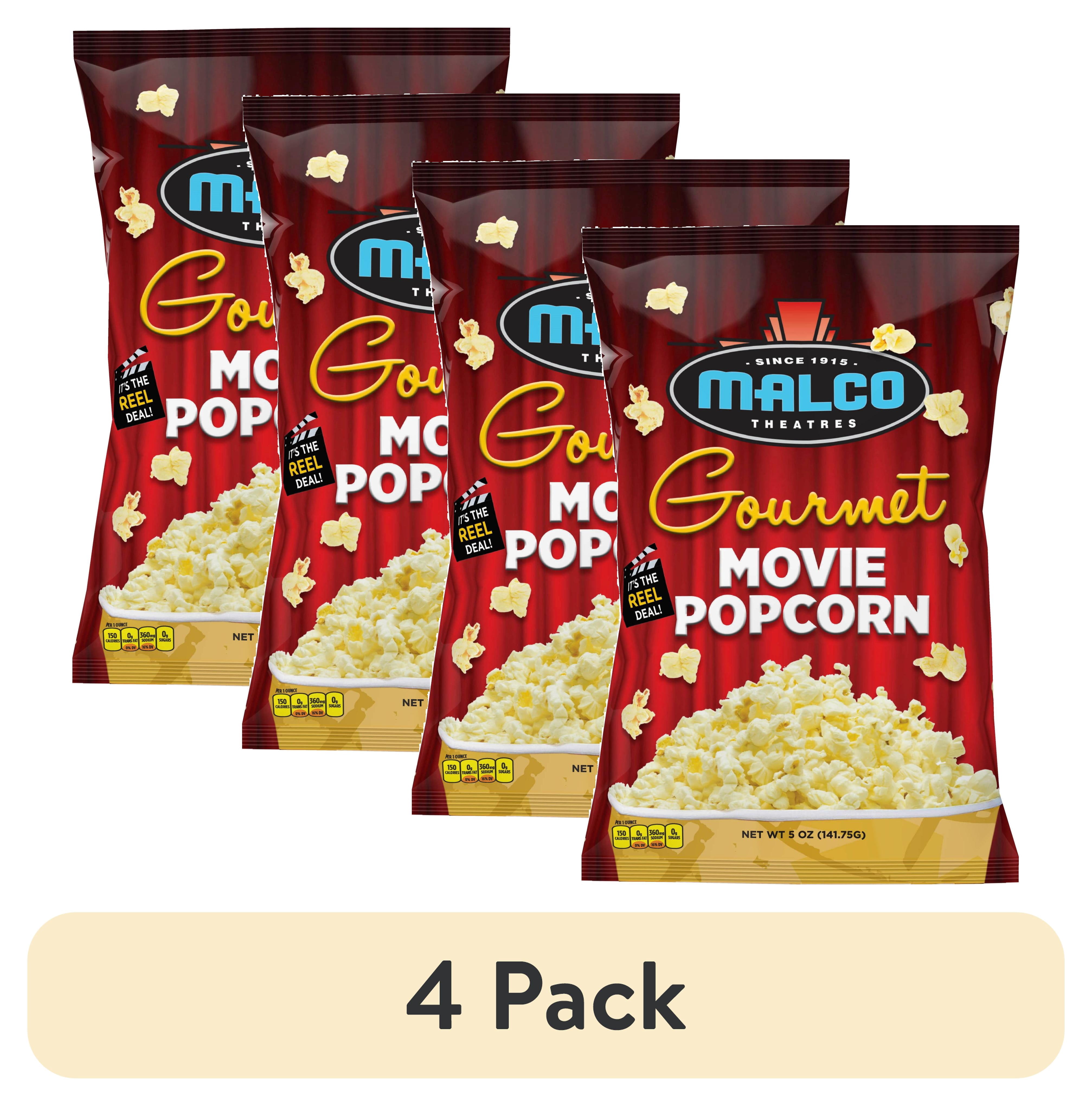 (4 pack) Malco Gourmet Movie Popcorn 5 oz