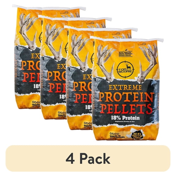 (4 pack) Manna Pro Top Score Extreme Protein Pellets 40lb.