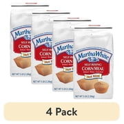(4 pack) Martha White Corn Meal Mix, 5.0 LB