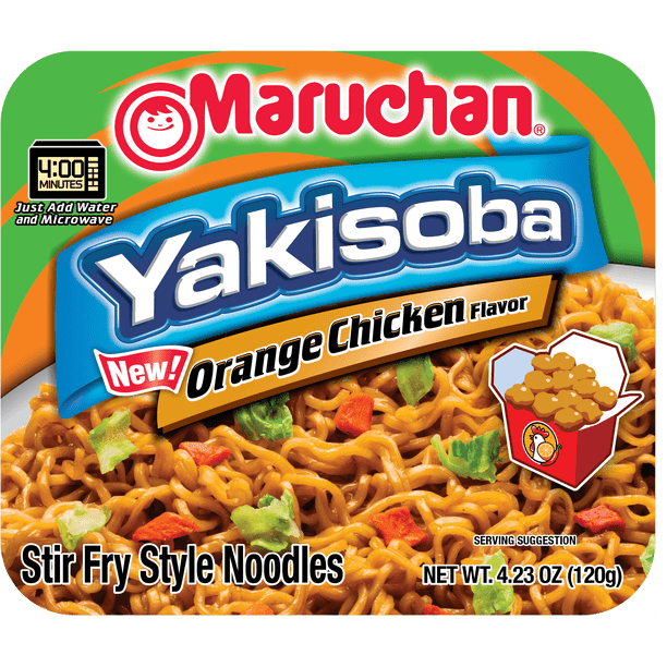 Yakisoba Orange Chicken | Soup products for grocery retail