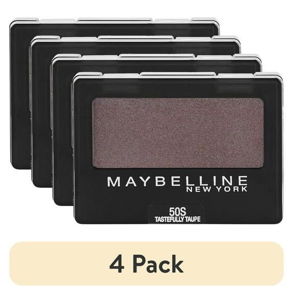 (4 pack) Maybelline Expert Wear Eyeshadow Makeup, Tastefully Taupe