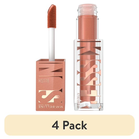 (4 pack) Maybelline Sunkisser MNY SUNKISSER BLUSH 08 SHADES NU US, 0.23 fl oz