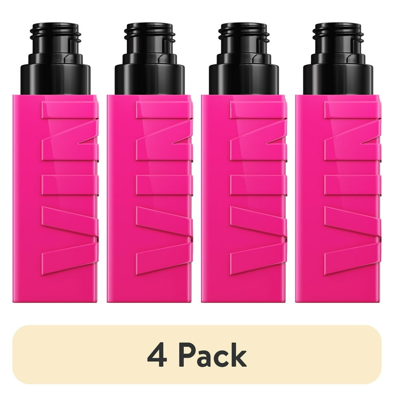 4 pack) Maybelline Super Stay Vinyl Ink No-Budge Longwear