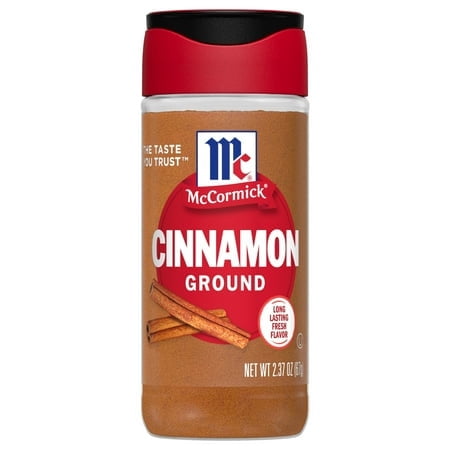(4 pack) McCormick Kosher Ground Cinnamon, 2.37 oz Bottle