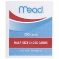 thumbnail image 1 of (4 pack) Mead Half Size Ruled Color Index Cards, 1 of 2