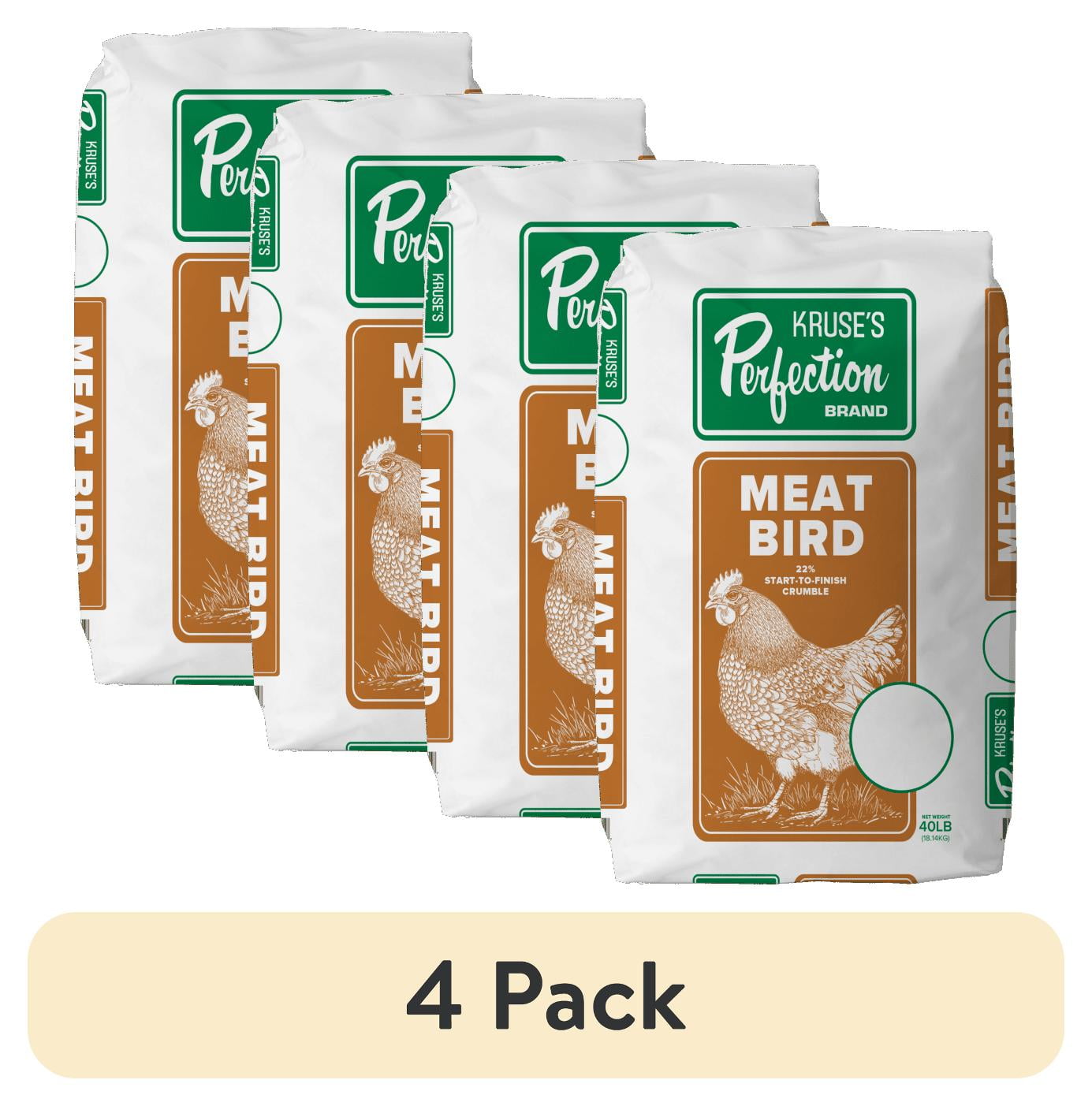 (4 pack) Meat Bird Crumble