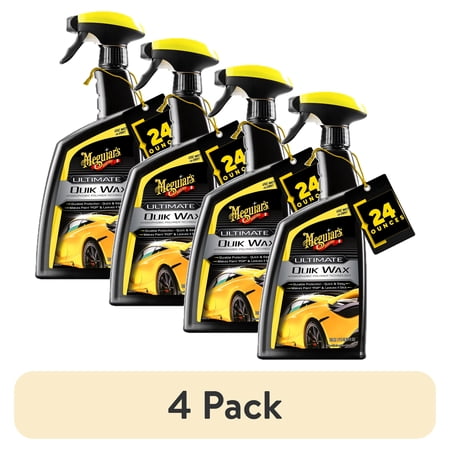 (4 pack) Meguiar's Ultimate Quik Wax, G200924, 24oz