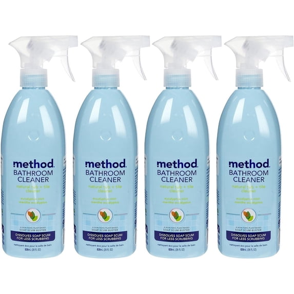 Standardize Method method Tub-N-Tile Bathroom Spray Cleaner, 28 Fl Oz, Eucalyptus Mint ...