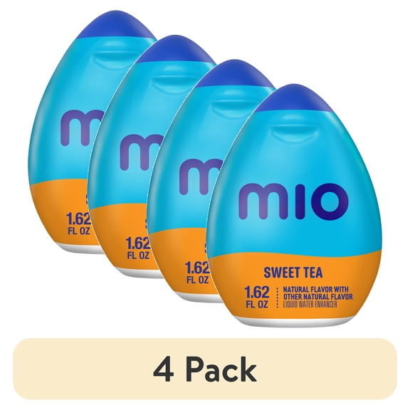(4 pack) MiO Sweet Tea Sugar Free Water Enhancer, 1.62 fl oz Bottle