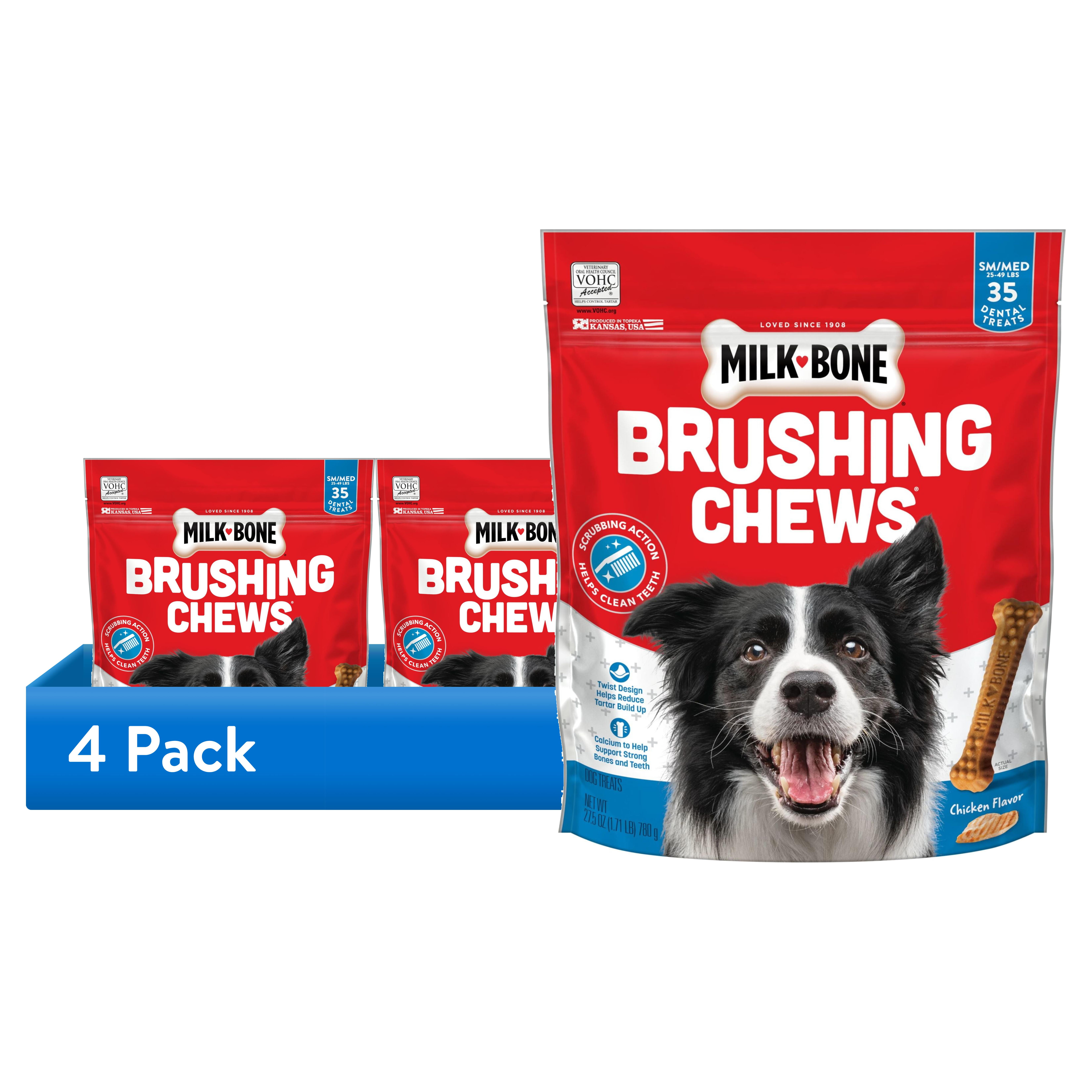 Milk Bone Brushing Chews Clean Dog Treats Dog Treats For Medium
