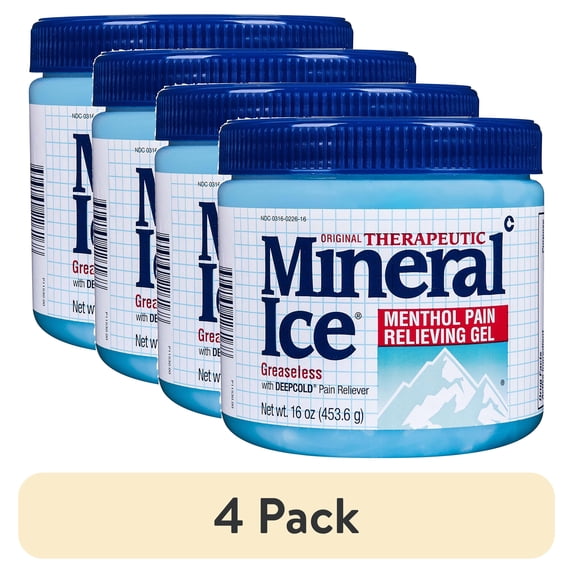 (4 pack) Mineral Ice 16 oz.