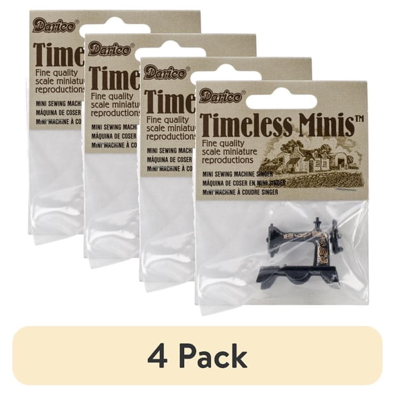 (4 pack) Timeless Miniatures Singer Sewing Machine