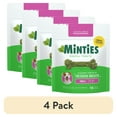 thumbnail image 1 of (4 pack) MINTIES Dog Dental Bone Treats, Dental Chews for Tiny & Small Dogs, 16 Count, Shelf-Stable, 1 of 9