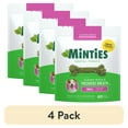 thumbnail image 1 of (4 pack) MINTIES Dog Dental Bone Treats, Dental Chews for Tiny & Small Dogs, 80 Count, Shelf-Stable, 1 of 10