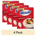 thumbnail image 1 of (4 pack) Minute Instant White Rice, Light and Fluffy, Gluten Free, 72 oz Box, 1 of 14
