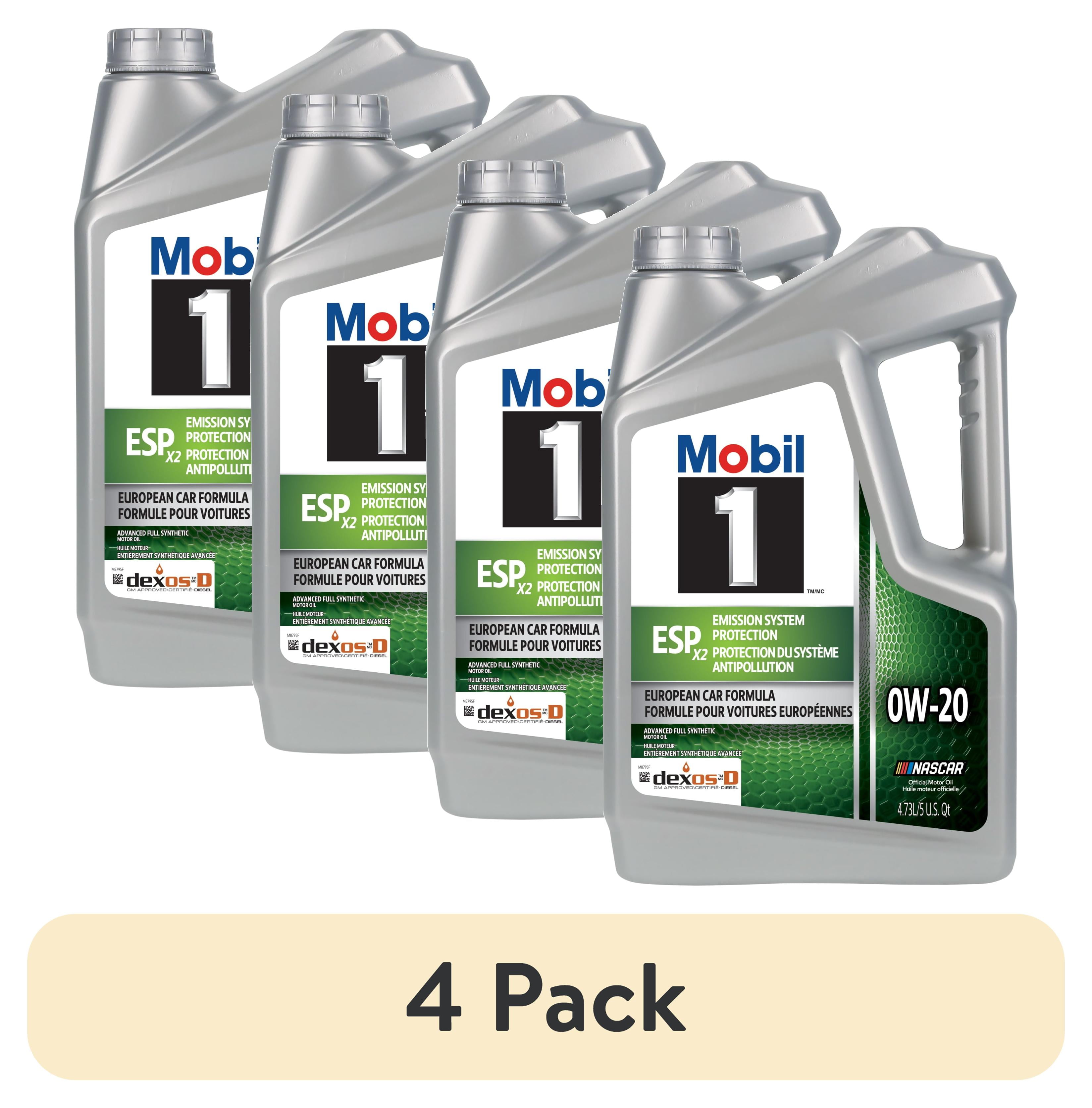 Mobil 1 ESP X2 0W-20 5Lボトル2本 Mobil 1 ESP X2 Full Synthetic Motor Oil 0W-20, 5 Quart