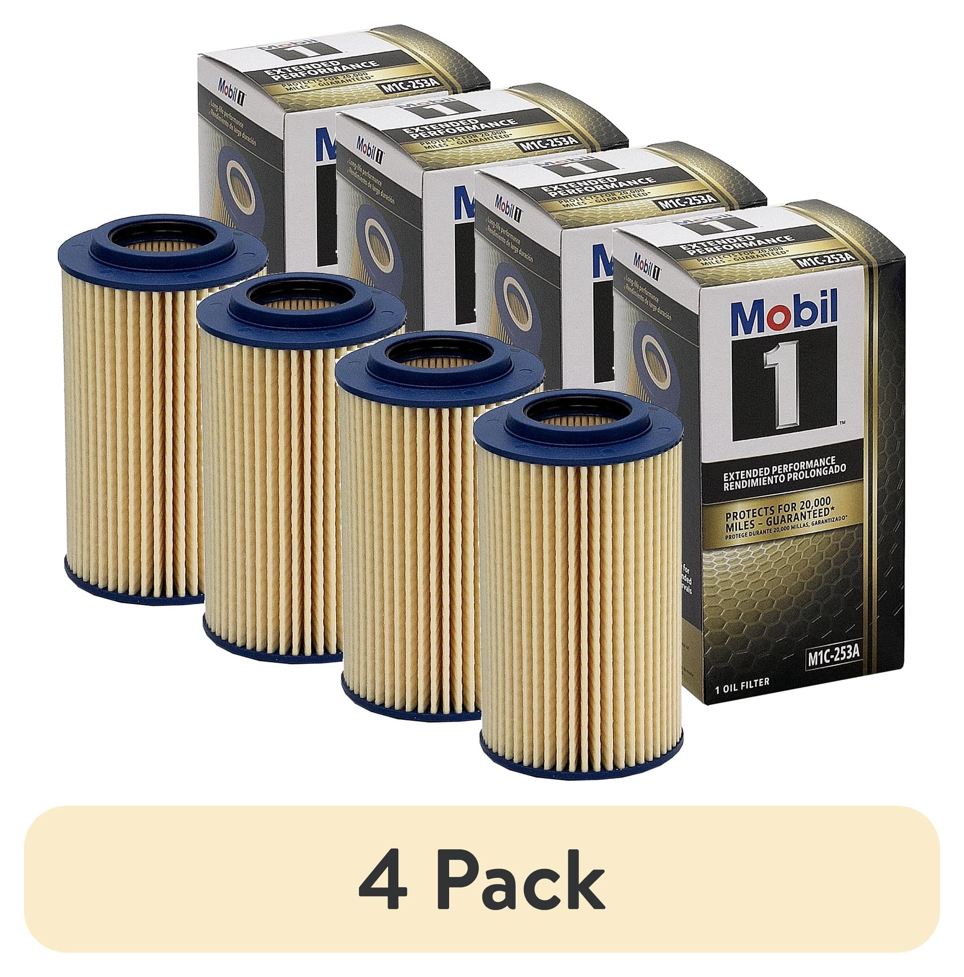 (4 pack) Mobil 1 Extended Performance M1C-253A Oil Filter