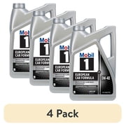 4 pack Mobil 1 FS European Car Formula Full Synthetic Motor Oil 0W-40, 5 Quart