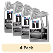 4 pack Mobil 1 FS European Car Formula Full Synthetic Motor Oil 5W-40, 5 Quart