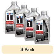 4 pack Mobil 1 High Mileage Full Synthetic Motor Oil 10W-30, 1 Quart