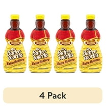 (4 pack) Mrs. Butterworth's Extra Buttery Pancake Syrup, 24 fl. oz.