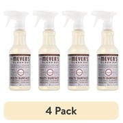4 pack Mrs. Meyer's Clean Day Multi-Surface Everyday Cleaner, Lavender Scent, 16 Fl Oz