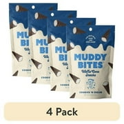 4 pack Muddy Bites Chocolate Cone with White Chocolate Fillings