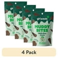 thumbnail image 1 of (4 pack) Muddy Bites Girl Scout Thin Mints Filled Waffle Cone Bites, Resealable Bag, 2.33 oz, 1 of 8