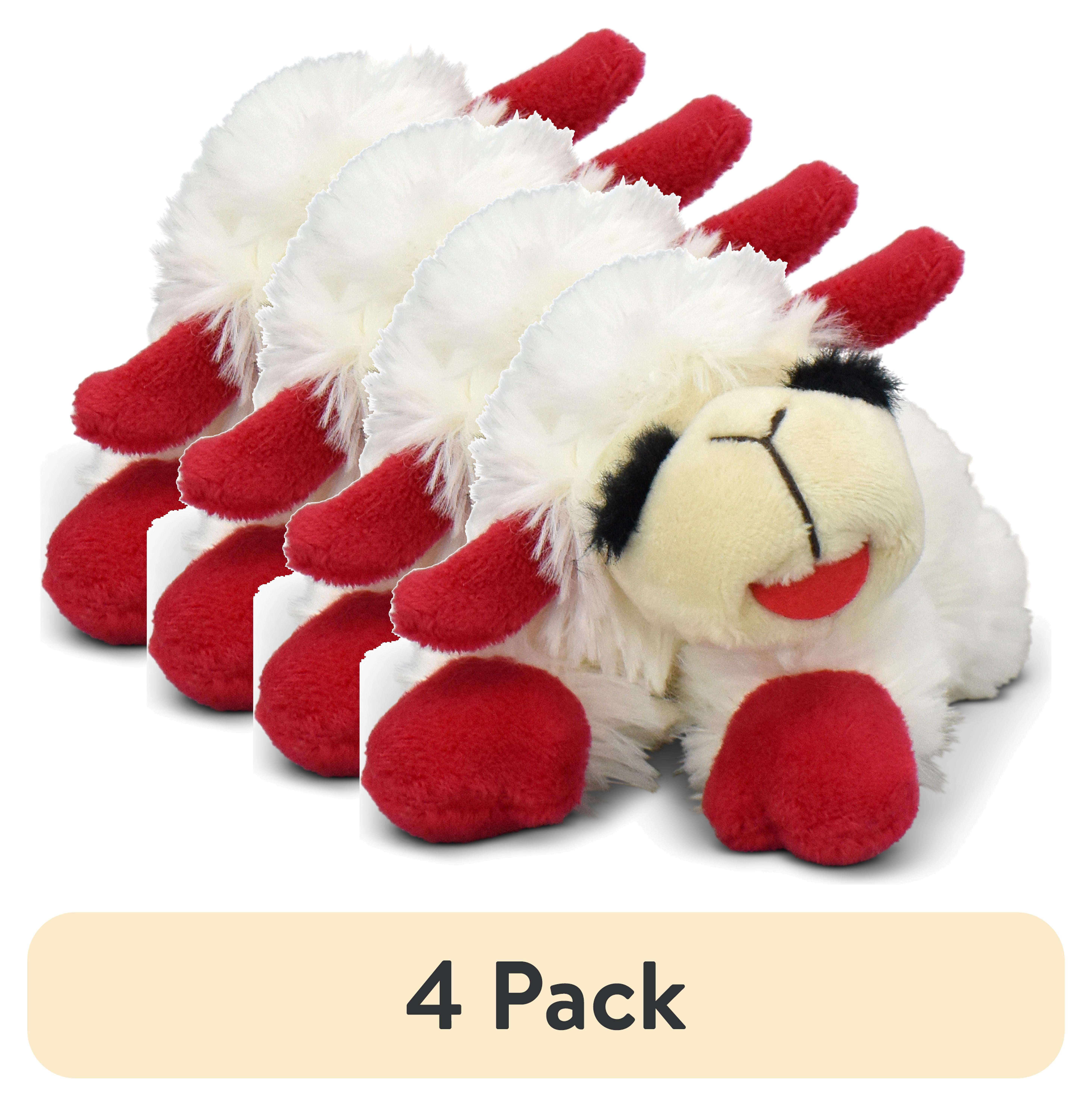 チヨコ SWEET RED SWEET WHITE セット ソフビ 4-pack-Multipet-Lamb-Chop-