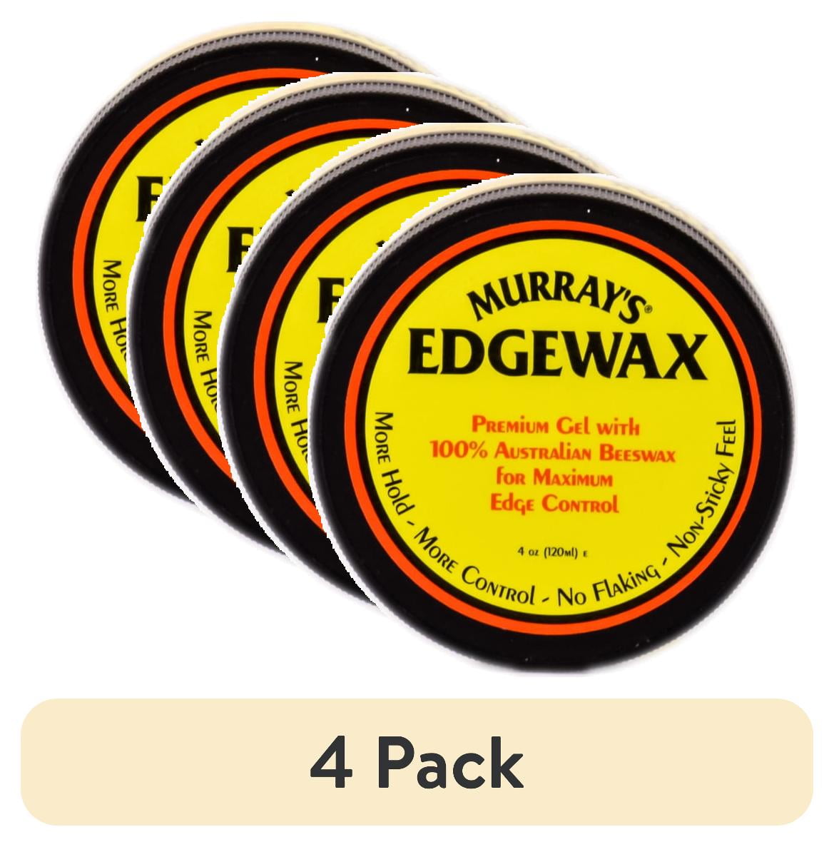 (4 pack) Murray's Edgewax Gel, 4 oz., Moisturizing, Unisex, Adult