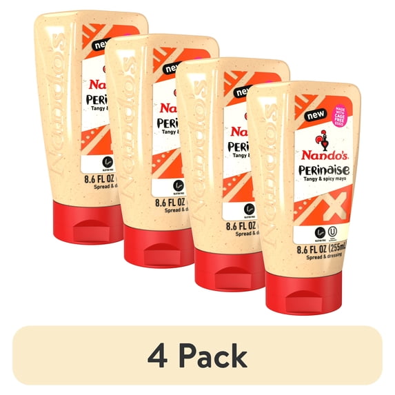 (4 pack) Nando's Perinaise Spread & Dressing 8.6 fl oz