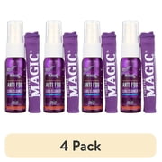 4 pack Nano Magic Anti Fog and Lens Cleaner Spray Kit, 1 fl oz - 2-in-1 Nanotech Solution