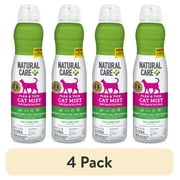 (4 pack) Natural Care Flea & Tick Spray for Cats - 6oz.