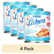 (4 pack) Nestle La Lechera Sweetened Condensed Milk, 14 oz Can