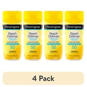 4 pack Neutrogena Beach Defense SPF 50 Sunscreen Lotion, 6.7 fl oz