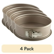 4 pack Nordic Ware 9  Nonstick Carbon Steel Springform Cake Pan