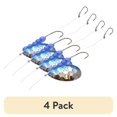 thumbnail image 1 of (4 pack) Northland Tackle Walleye Crawler Hauler, Spinner Rig, Freshwater, Hex Nickel Blue, 1 of 8