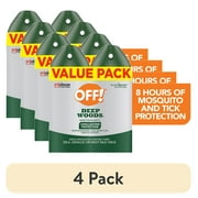 4 pack OFF! Deep Woods Insect Repellent V&nbsp;Mosquito &&nbsp;Bug Spray, 6 fl oz, 2 ct